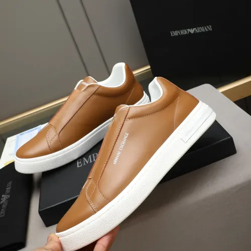 Replica Armani Casual Shoes For Men #1443209 $85.00 USD for Wholesale