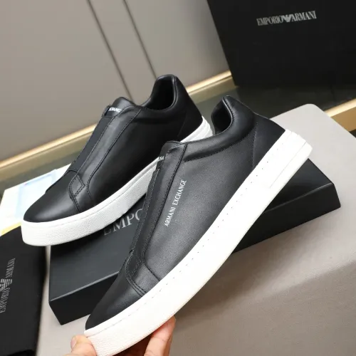 Replica Armani Casual Shoes For Men #1443212 $85.00 USD for Wholesale
