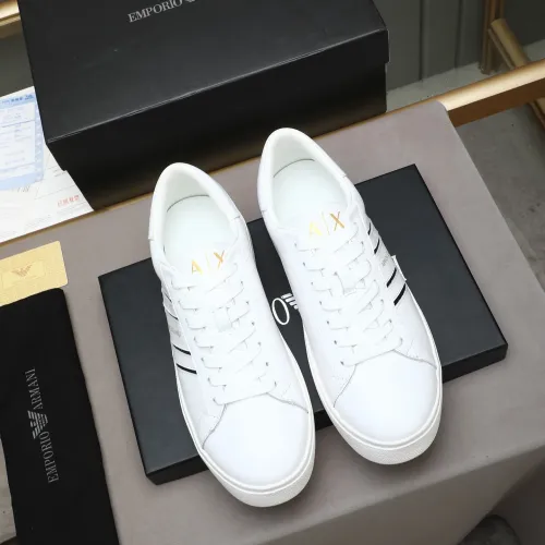Replica Armani Casual Shoes For Men #1443213 $85.00 USD for Wholesale