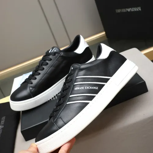 Replica Armani Casual Shoes For Men #1443215 $85.00 USD for Wholesale