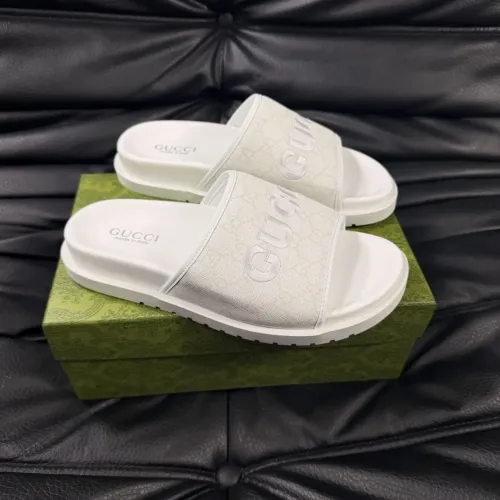 Replica Gucci Slippers For Men #1443217 $56.00 USD for Wholesale