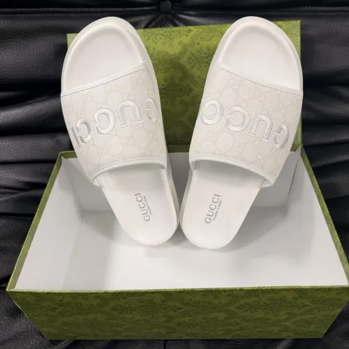 Replica Gucci Slippers For Men #1443217 $56.00 USD for Wholesale