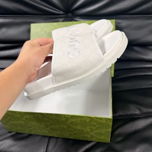 Replica Gucci Slippers For Men #1443217 $56.00 USD for Wholesale