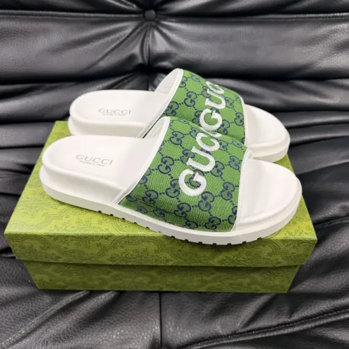 Replica Gucci Slippers For Men #1443219 $56.00 USD for Wholesale