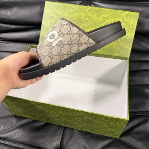 Replica Gucci Slippers For Men #1443220 $56.00 USD for Wholesale