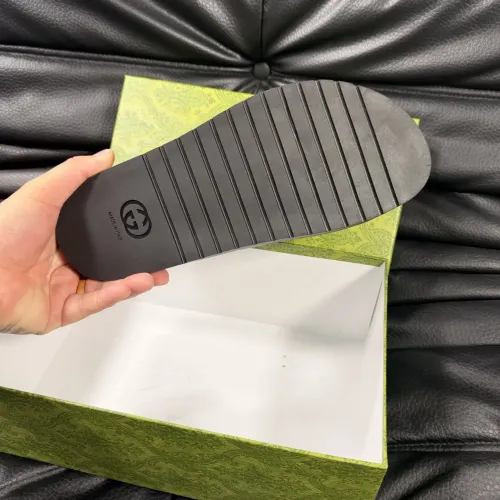 Replica Gucci Slippers For Men #1443220 $56.00 USD for Wholesale