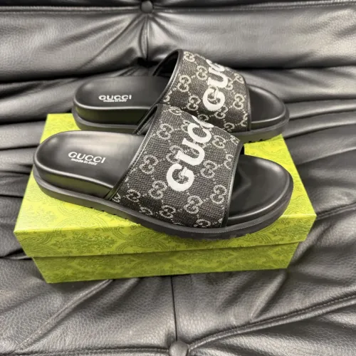 Replica Gucci Slippers For Men #1443221 $56.00 USD for Wholesale