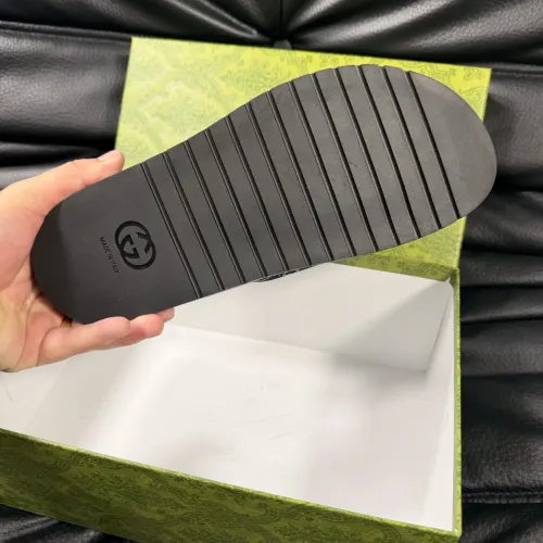 Replica Gucci Slippers For Men #1443221 $56.00 USD for Wholesale