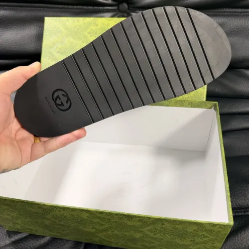 Replica Gucci Slippers For Men #1443222 $56.00 USD for Wholesale