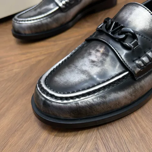 Replica Valentino Leather Shoes For Men #1443238 $132.00 USD for Wholesale