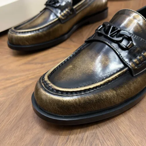 Replica Valentino Leather Shoes For Men #1443239 $132.00 USD for Wholesale
