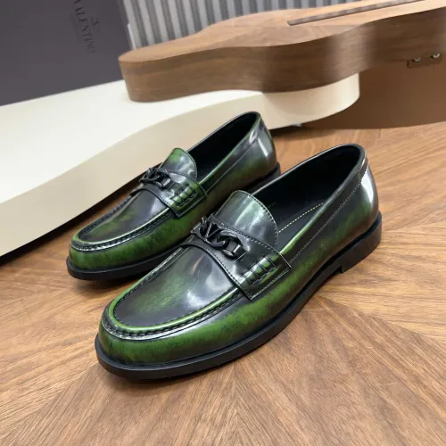 Cheap Valentino Leather Shoes For Men #1443240, $$132.00 USD On Valentino Leather Shoes
