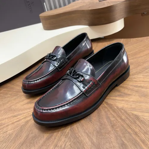 Cheap Valentino Leather Shoes For Men #1443241, $$132.00 USD On Valentino Leather Shoes