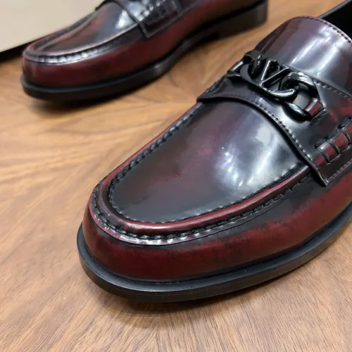 Replica Valentino Leather Shoes For Men #1443241 $132.00 USD for Wholesale