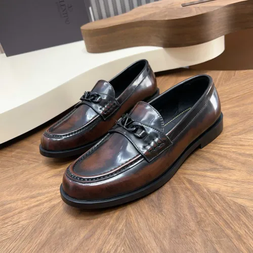 Cheap Valentino Leather Shoes For Men #1443242, $$132.00 USD On Valentino Leather Shoes