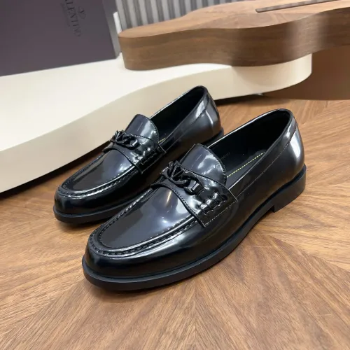 Cheap Valentino Leather Shoes For Men #1443243, $$132.00 USD On Valentino Leather Shoes