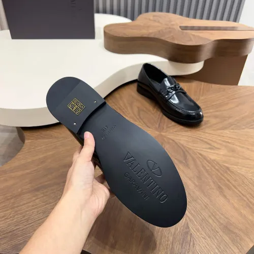 Replica Valentino Leather Shoes For Men #1443243 $132.00 USD for Wholesale