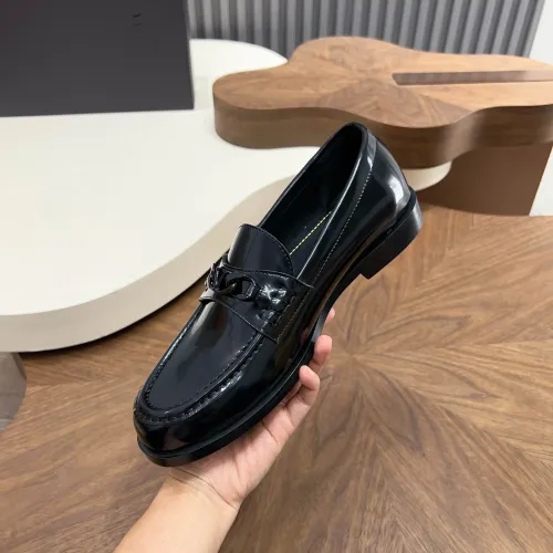 Replica Valentino Leather Shoes For Men #1443243 $132.00 USD for Wholesale