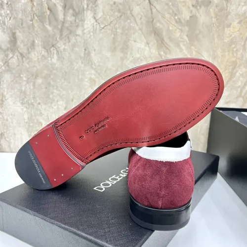 Replica Dolce & Gabbana D&G Leather Shoes For Men #1443246 $172.00 USD for Wholesale