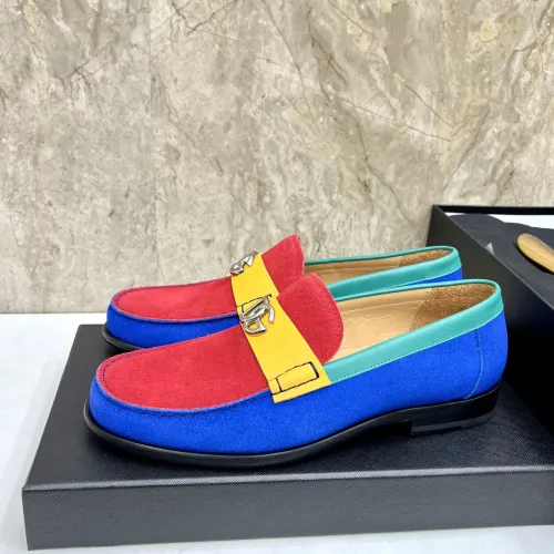 Replica Dolce & Gabbana D&G Leather Shoes For Men #1443248 $172.00 USD for Wholesale