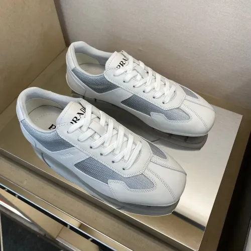 Replica Prada Casual Shoes For Men #1443269 $80.00 USD for Wholesale