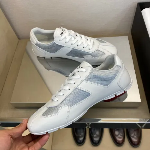 Replica Prada Casual Shoes For Men #1443269 $80.00 USD for Wholesale