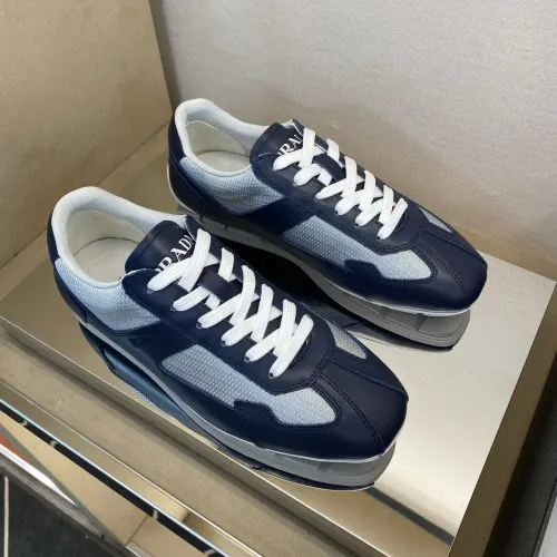 Replica Prada Casual Shoes For Men #1443271 $80.00 USD for Wholesale