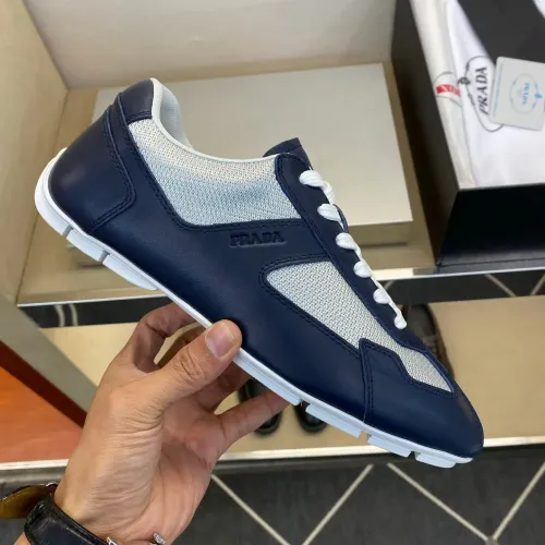Replica Prada Casual Shoes For Men #1443271 $80.00 USD for Wholesale