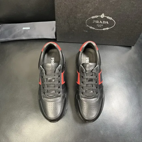 Replica Prada Casual Shoes For Men #1443305 $130.00 USD for Wholesale