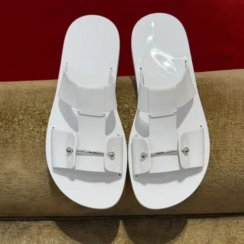 Replica Christian Louboutin CL Slippers For Men #1443397 $60.00 USD for Wholesale