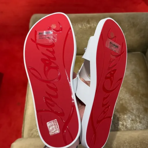Replica Christian Louboutin CL Slippers For Men #1443397 $60.00 USD for Wholesale