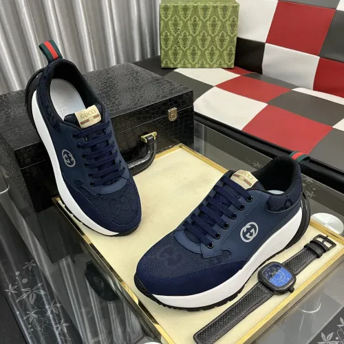 Replica Gucci Casual Shoes For Men #1443433 $85.00 USD for Wholesale
