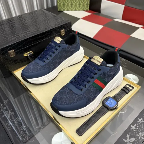 Replica Gucci Casual Shoes For Men #1443437 $85.00 USD for Wholesale