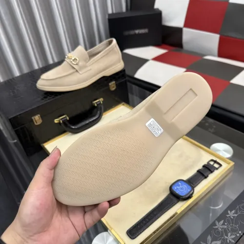 Replica Armani Leather Shoes For Men #1443446 $82.00 USD for Wholesale