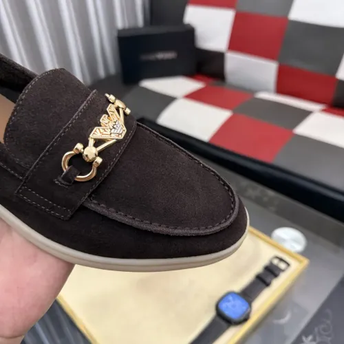 Replica Armani Leather Shoes For Men #1443448 $82.00 USD for Wholesale