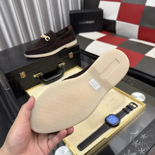 Replica Armani Leather Shoes For Men #1443448 $82.00 USD for Wholesale