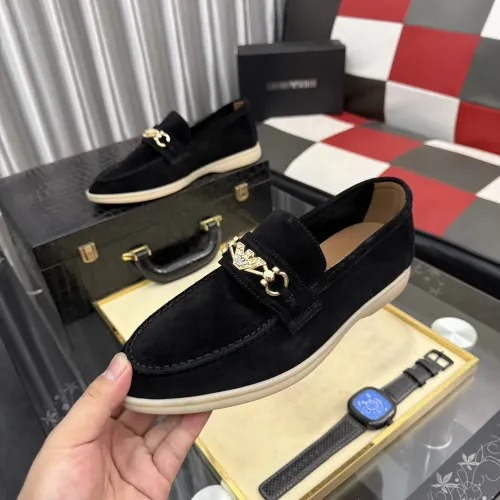 Cheap Armani Leather Shoes For Men #1443450, $$82.00 USD On Armani Leather Shoes