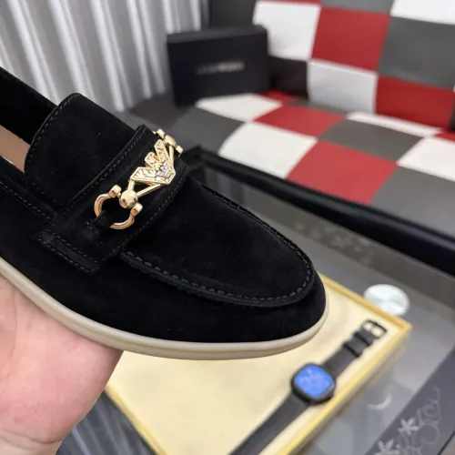 Replica Armani Leather Shoes For Men #1443450 $82.00 USD for Wholesale