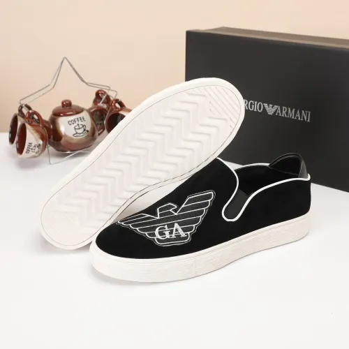 Replica Armani Casual Shoes For Men #1443516 $76.00 USD for Wholesale
