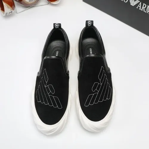 Replica Armani Casual Shoes For Men #1443517 $76.00 USD for Wholesale