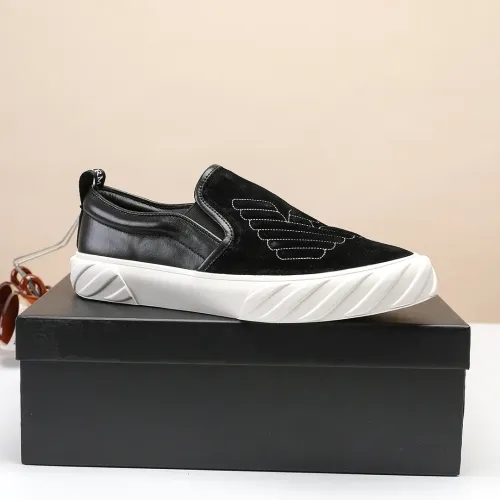 Replica Armani Casual Shoes For Men #1443517 $76.00 USD for Wholesale