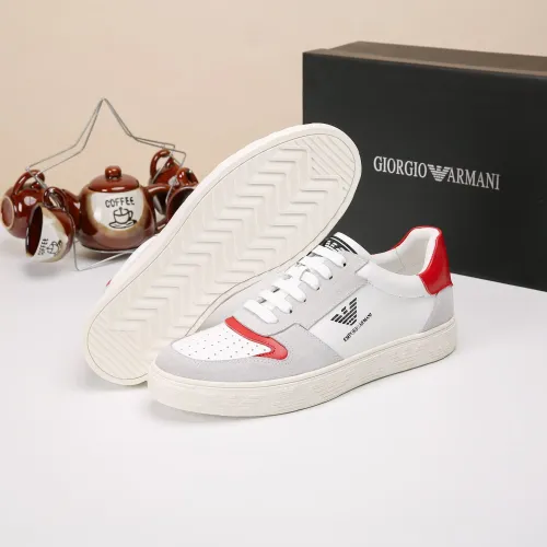 Replica Armani Casual Shoes For Men #1443518 $80.00 USD for Wholesale