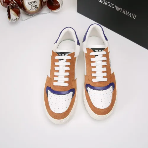 Replica Armani Casual Shoes For Men #1443519 $80.00 USD for Wholesale