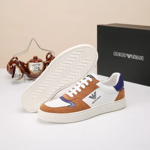 Replica Armani Casual Shoes For Men #1443519 $80.00 USD for Wholesale