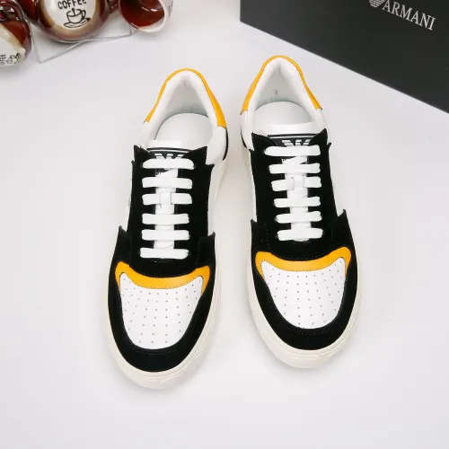 Replica Armani Casual Shoes For Men #1443520 $80.00 USD for Wholesale