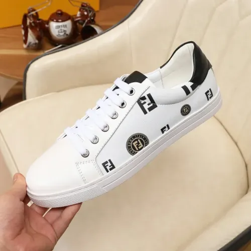 Replica Fendi Casual Shoes For Men #1443522 $72.00 USD for Wholesale