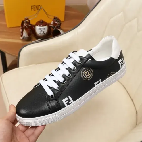 Replica Fendi Casual Shoes For Men #1443523 $72.00 USD for Wholesale