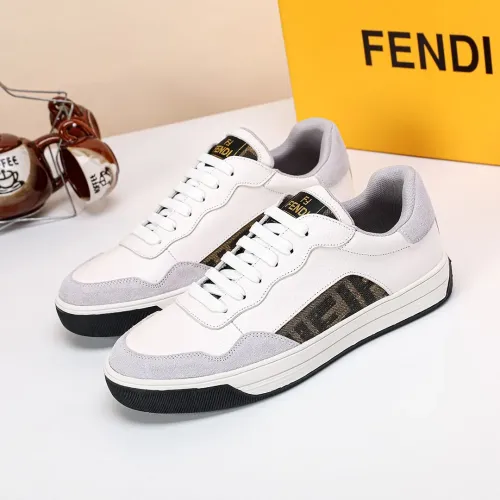 Replica Fendi Casual Shoes For Men #1443524 $76.00 USD for Wholesale