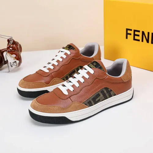 Replica Fendi Casual Shoes For Men #1443525 $76.00 USD for Wholesale