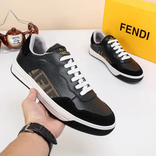 Replica Fendi Casual Shoes For Men #1443526 $76.00 USD for Wholesale